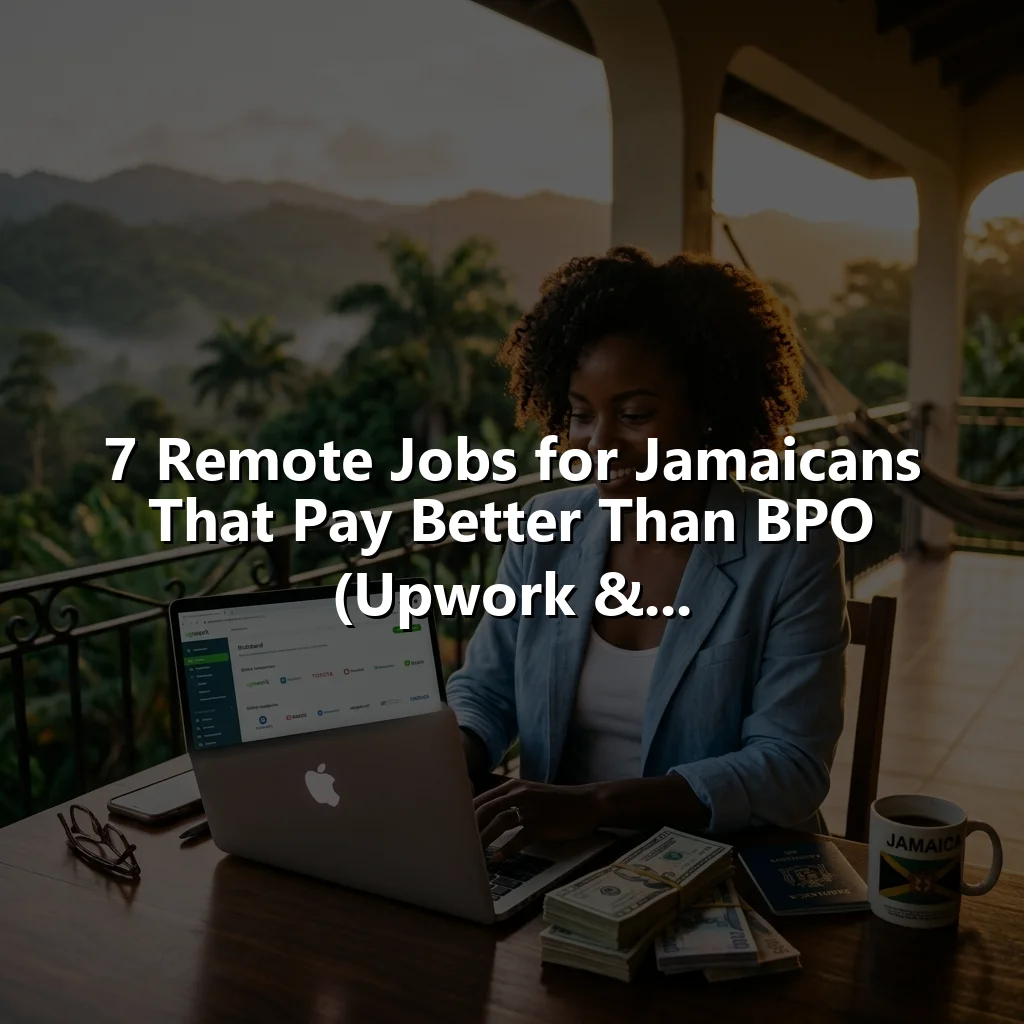 7 Remote Jobs for Jamaicans That Pay Better Than BPO (Upwork &...