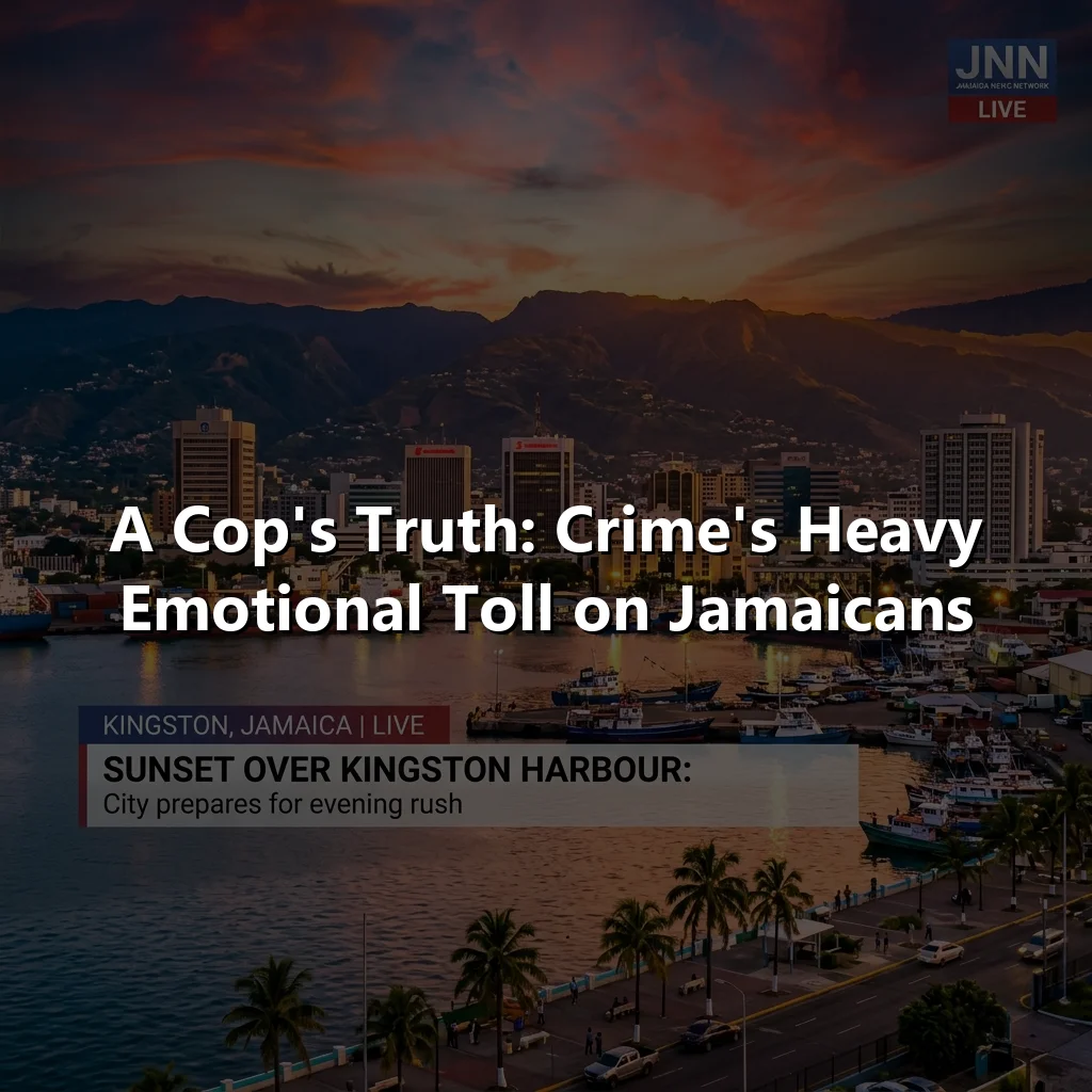 A Cop's Truth: Crime's Heavy Emotional Toll on Jamaicans