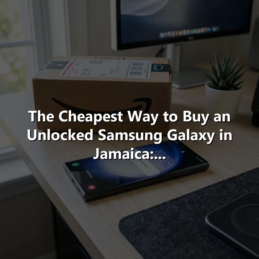 The Cheapest Way to Buy an Unlocked Samsung Galaxy in Jamaica:...