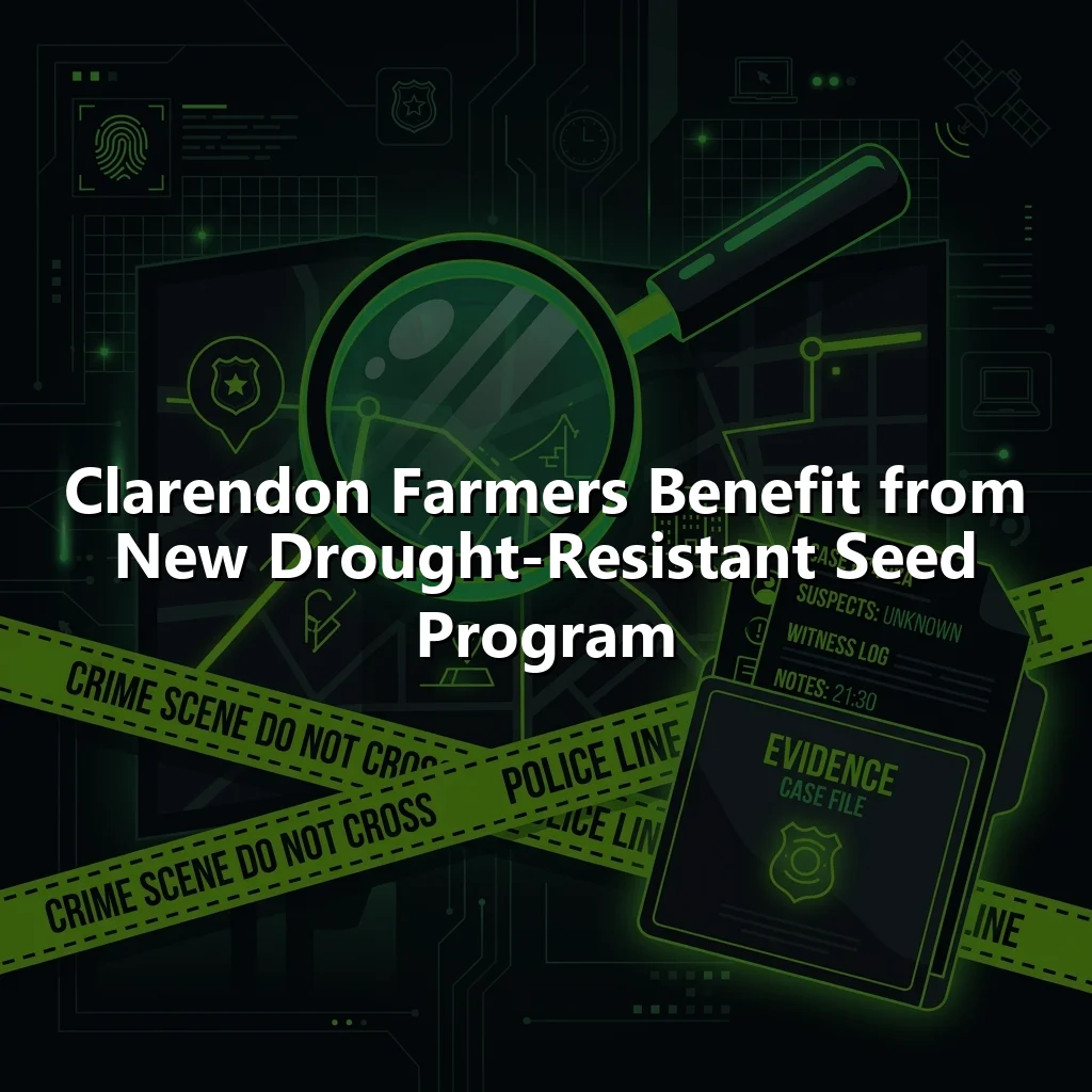Clarendon Farmers Benefit from New Drought-Resistant Seed Program