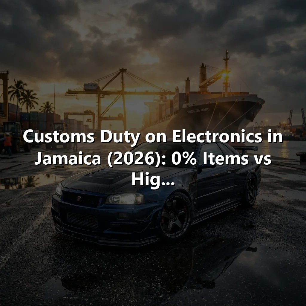 Customs Duty on Electronics in Jamaica (2026): 0% Items vs Hig...
