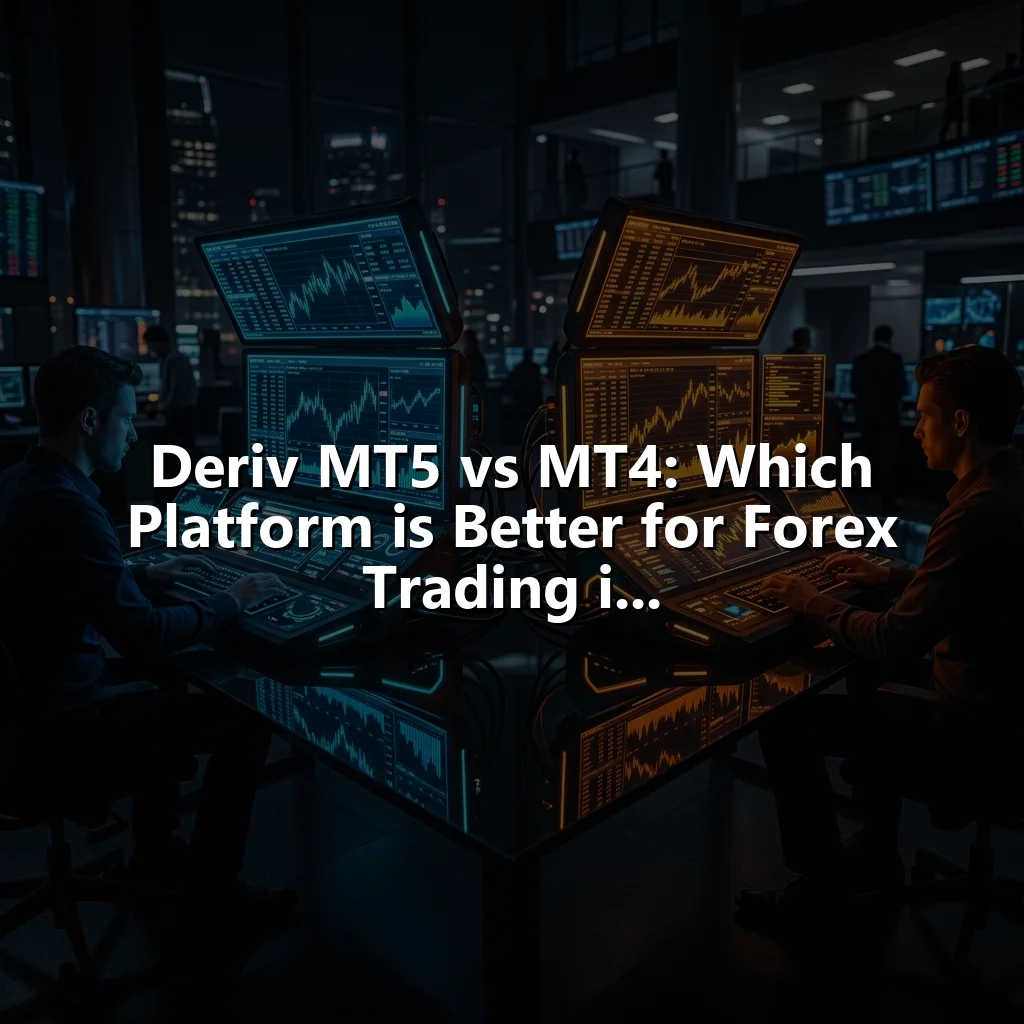 Deriv MT5 vs MT4: Which Platform is Better for Forex Trading i...