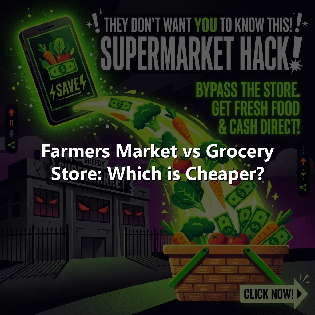 Farmers Market vs Grocery Store: Which is Cheaper?