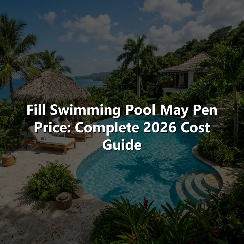 Fill Swimming Pool May Pen Price: Complete 2026 Cost Guide