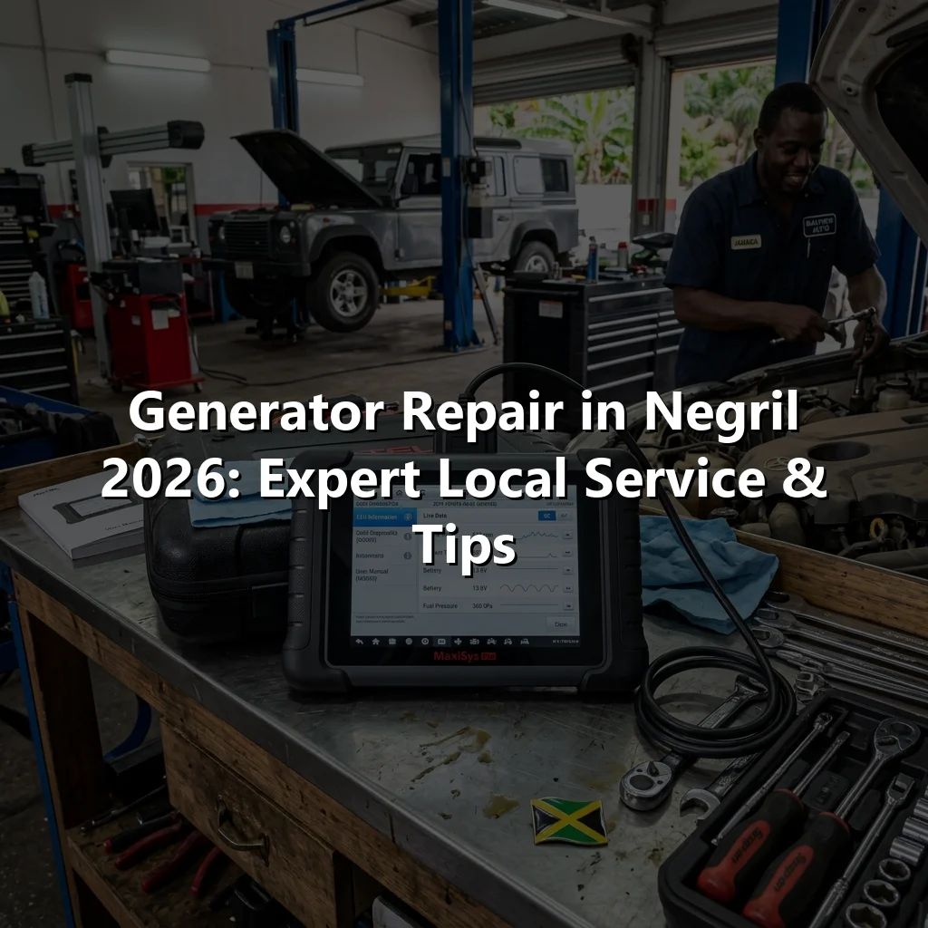 Generator Repair in Negril 2026: Expert Local Service & Tips