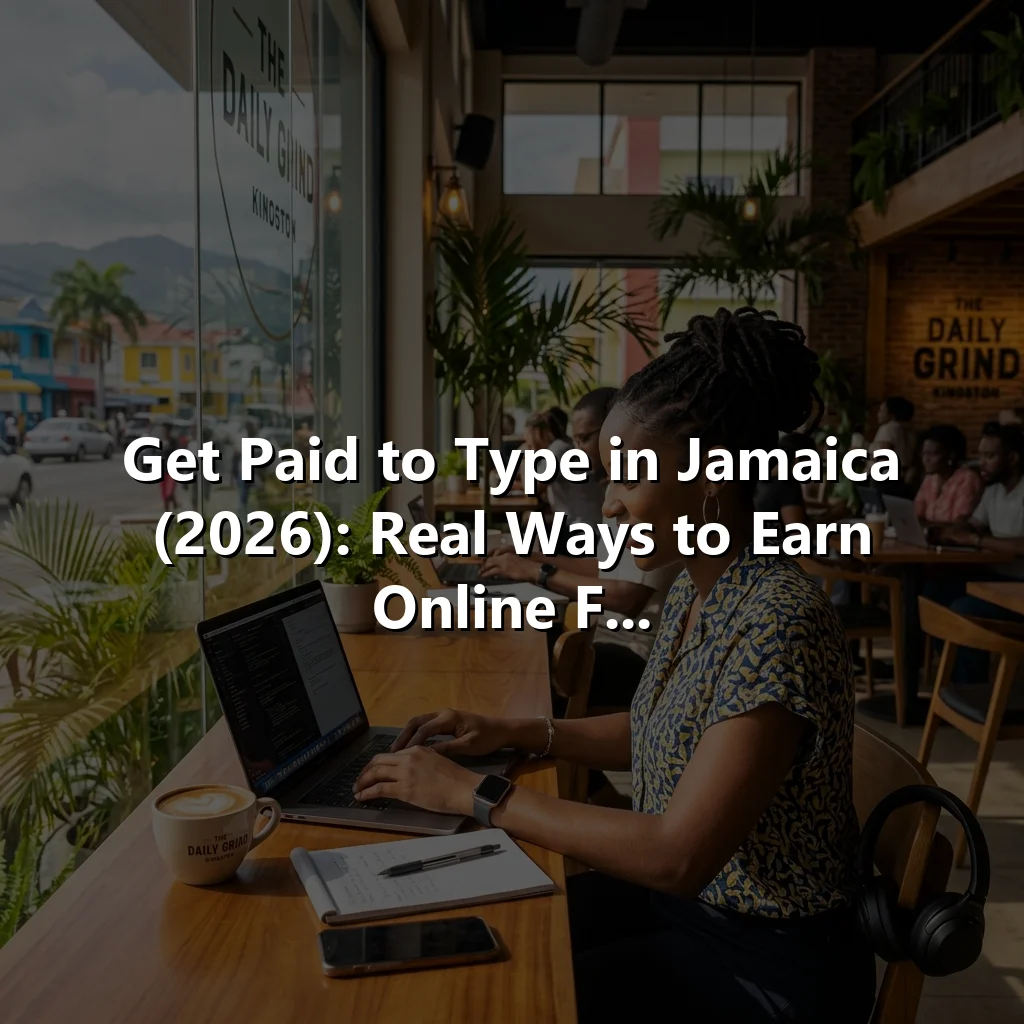 Get Paid to Type in Jamaica (2026): Real Ways to Earn Online F...