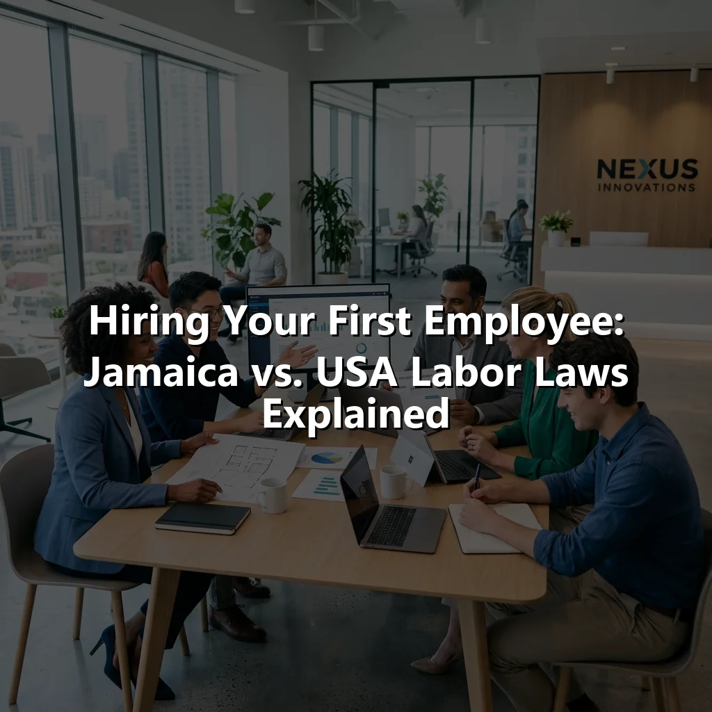 Hiring Your First Employee: Jamaica vs. USA Labor Laws Explained