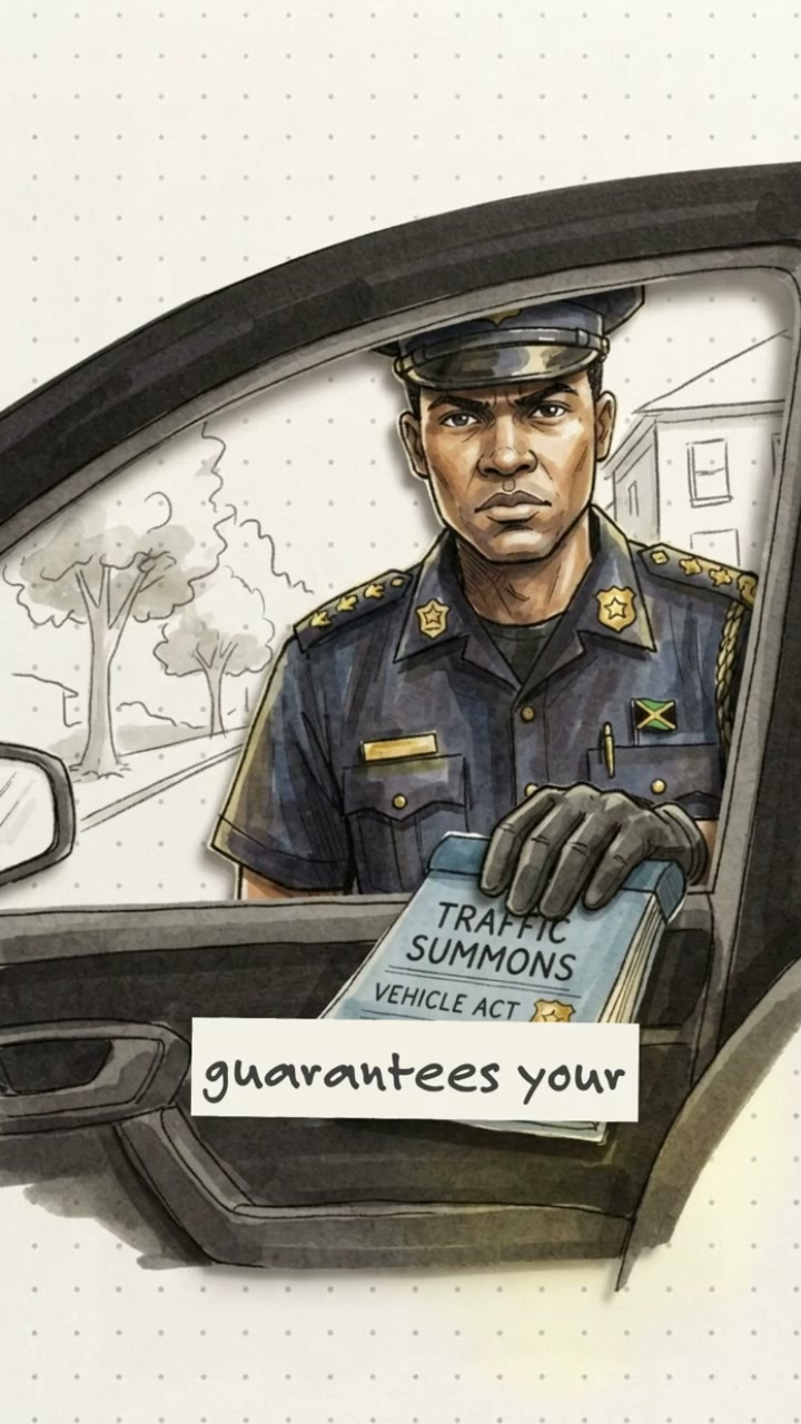 How the Jamaican Constitution Voids Illegal Traffic Tickets Instantly