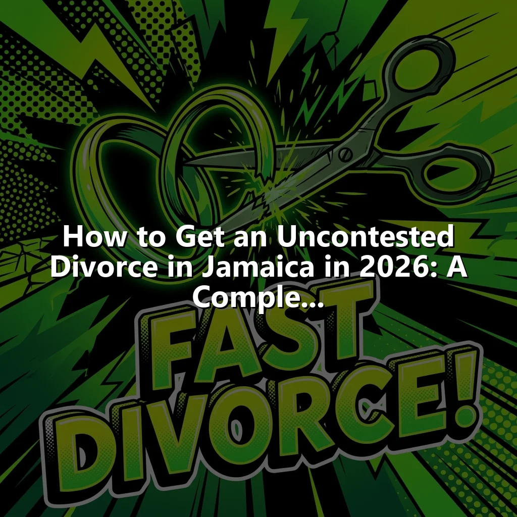 How to Get an Uncontested Divorce in Jamaica in 2026: A Comple...