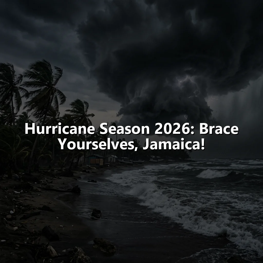 Hurricane Season 2026: Brace Yourselves, Jamaica!