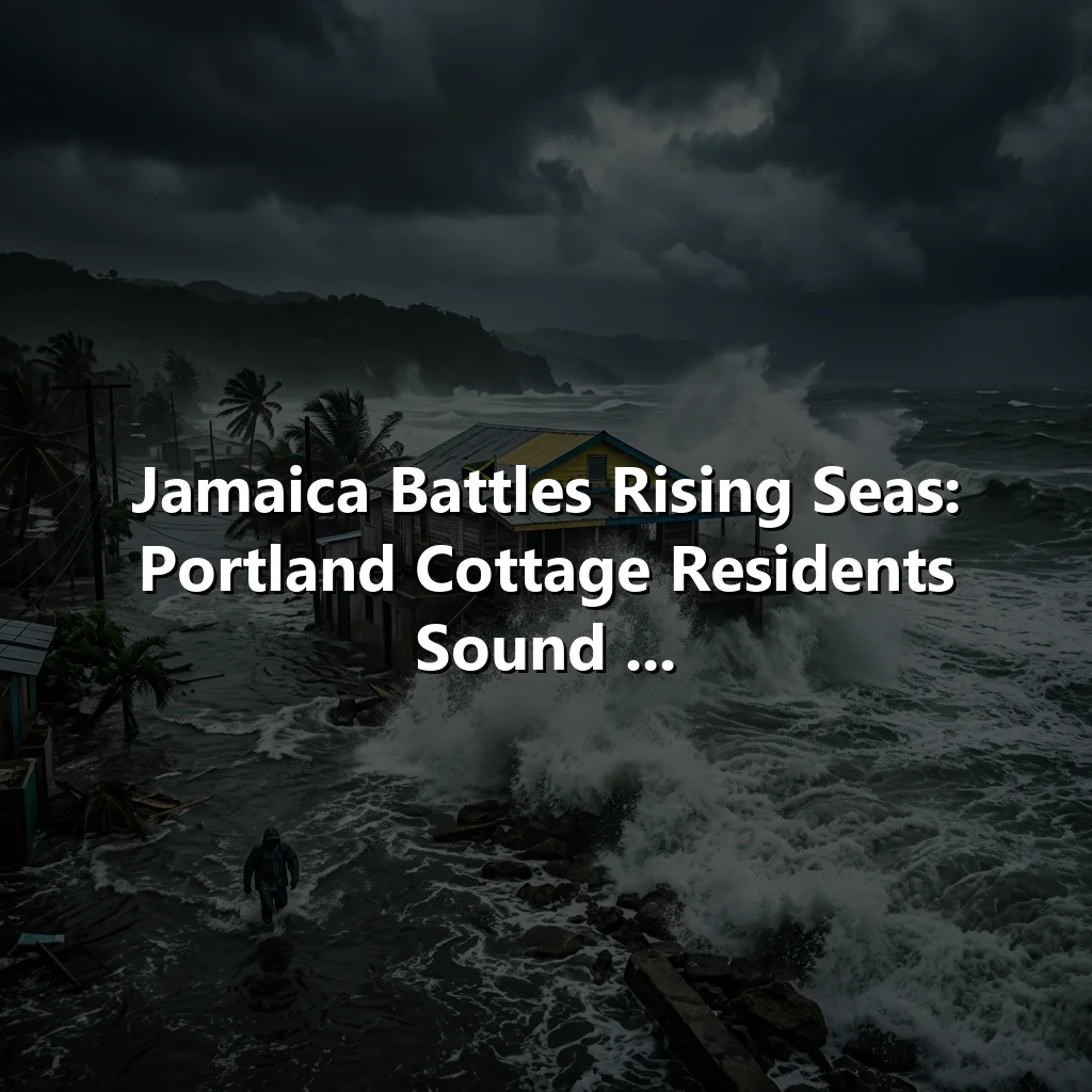 Jamaica Battles Rising Seas: Portland Cottage Residents Sound ...
