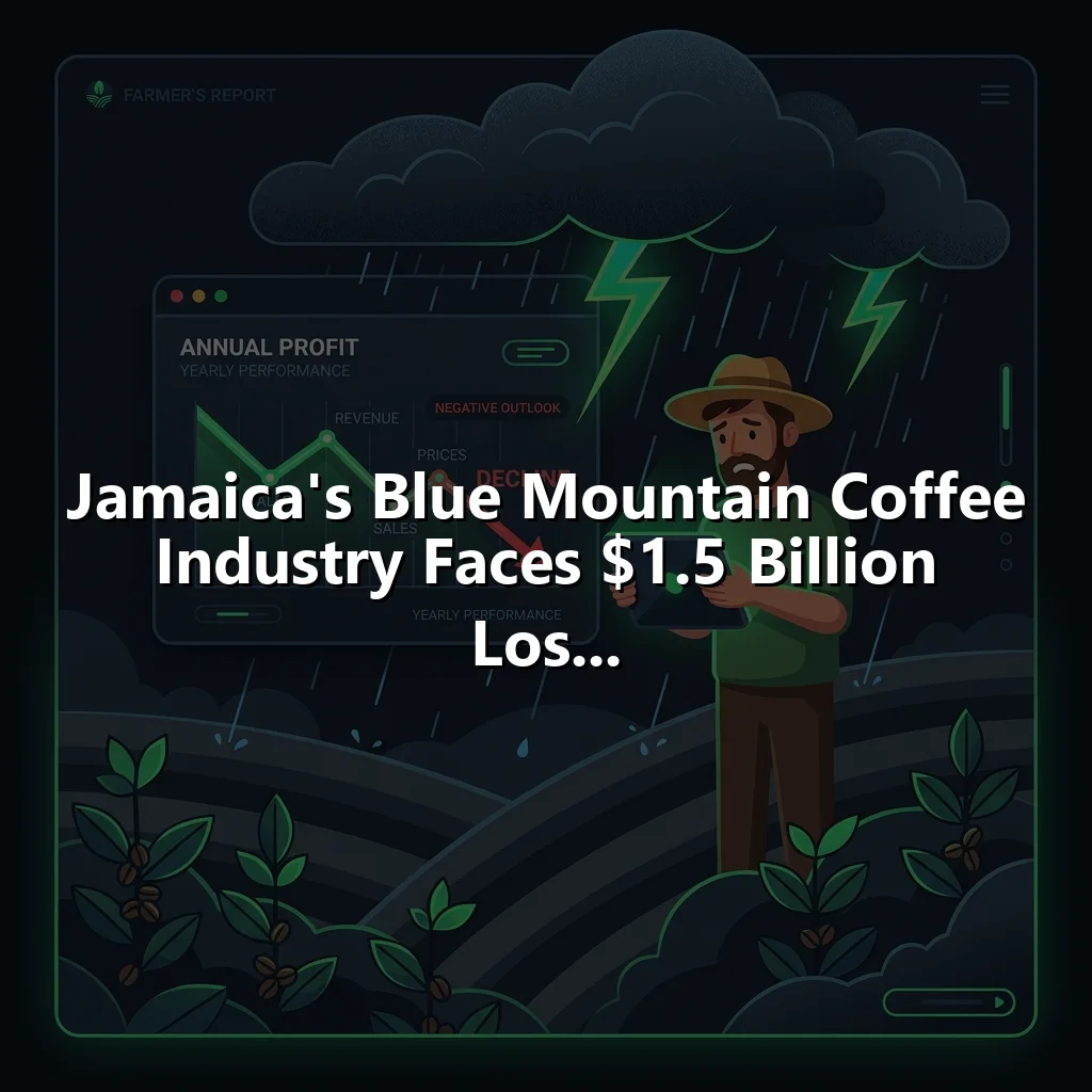 Jamaica's Blue Mountain Coffee Industry Faces $1.5 Billion Los...