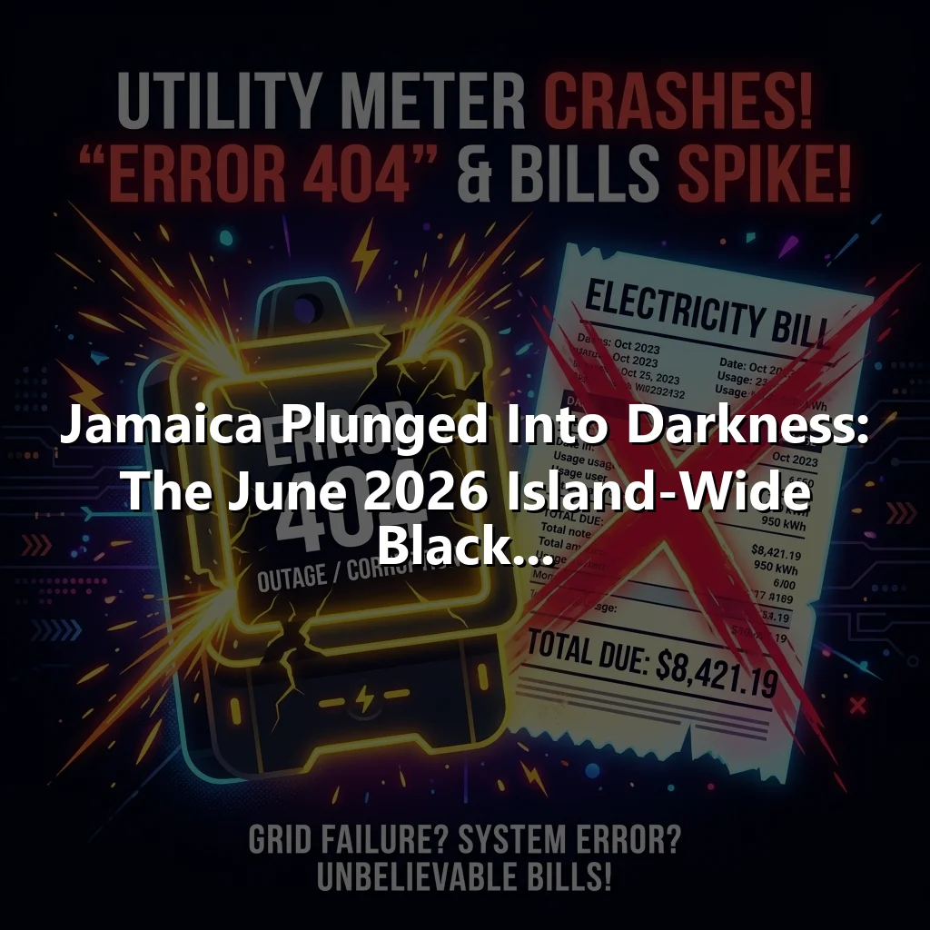 Jamaica Plunged Into Darkness: The June 2026 Island-Wide Black...