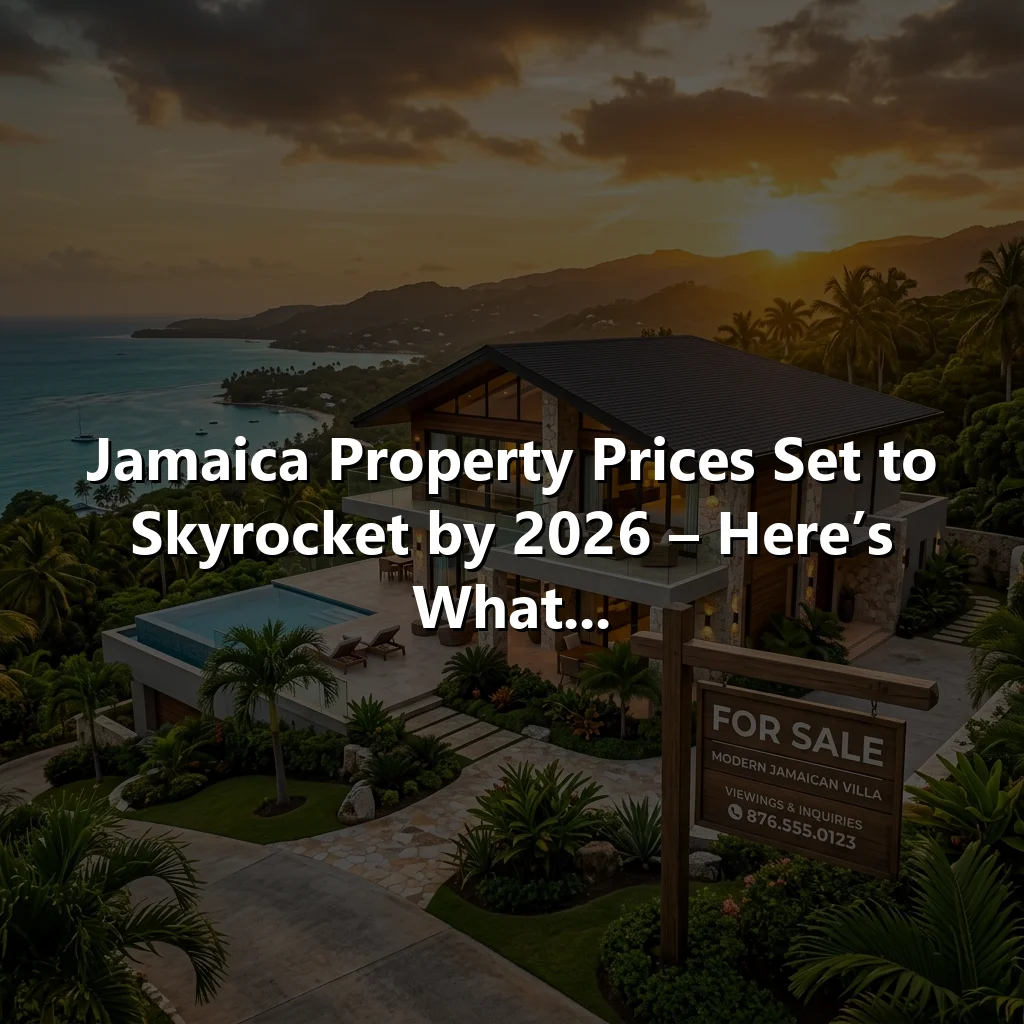 Jamaica Property Prices Set to Skyrocket by 2026 – Here’s What...