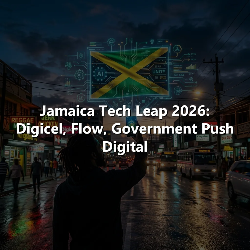 Jamaica Tech Leap 2026: Digicel, Flow, Government Push Digital