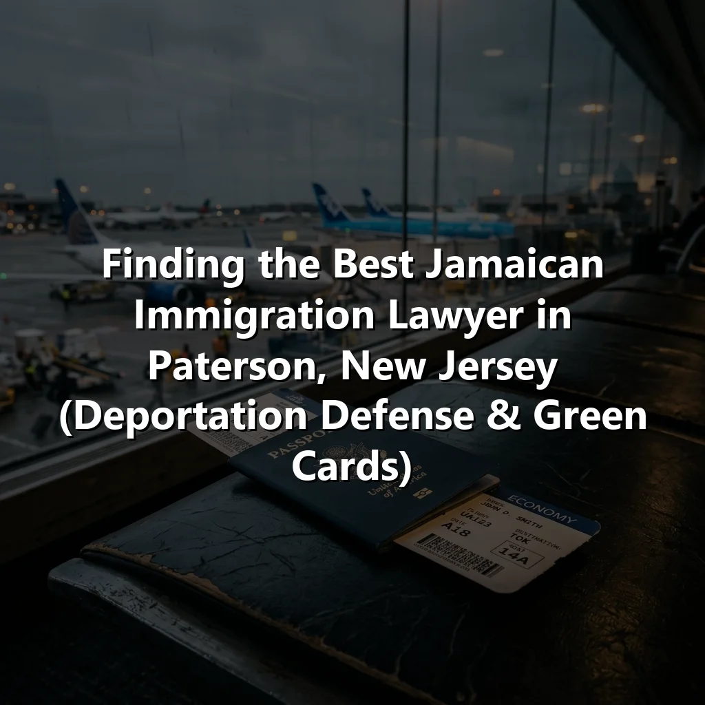 Finding the Best Jamaican Immigration Lawyer in Paterson, New Jersey (Deportation Defense & Green Cards)