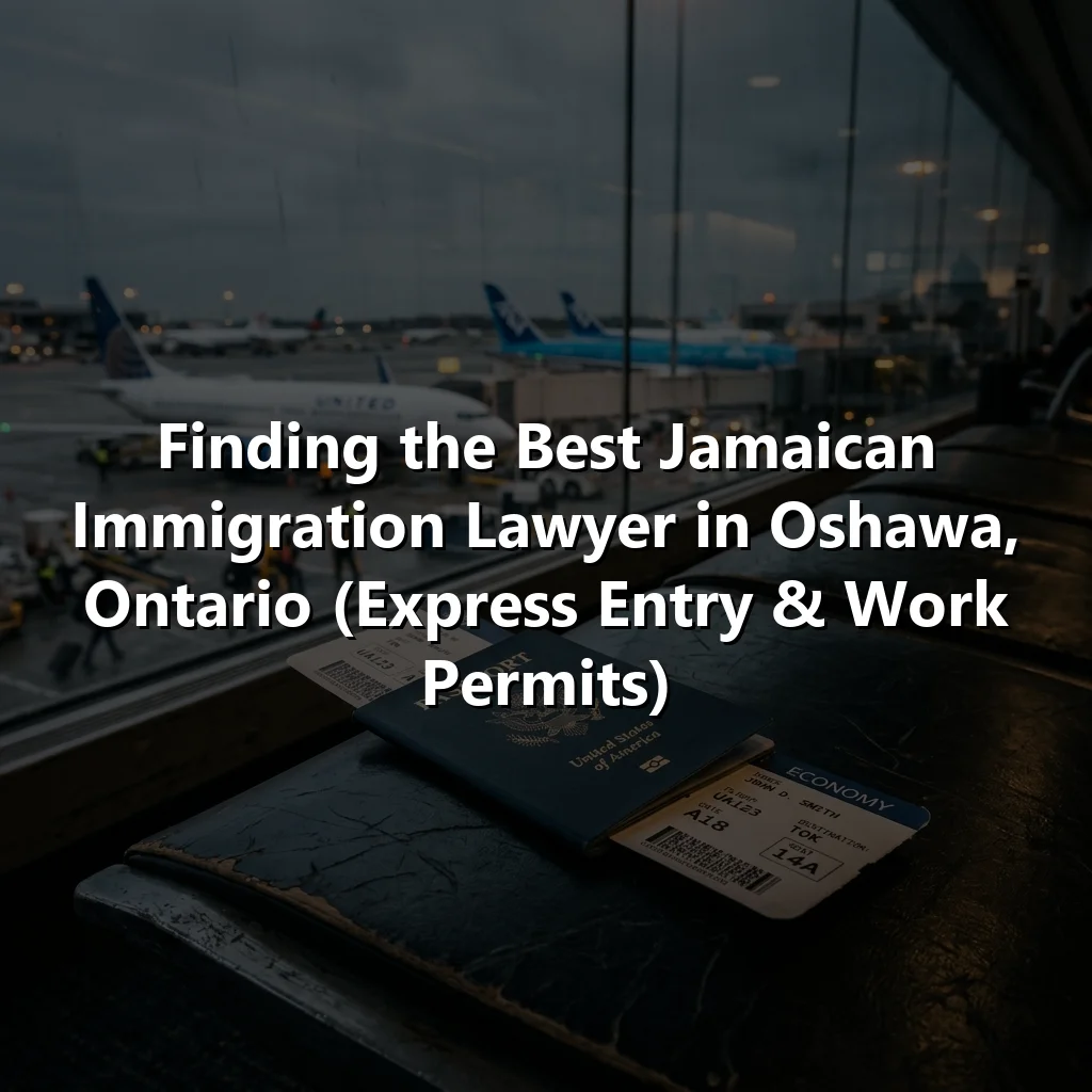 Finding the Best Jamaican Immigration Lawyer in Oshawa, Ontario (Express Entry & Work Permits)
