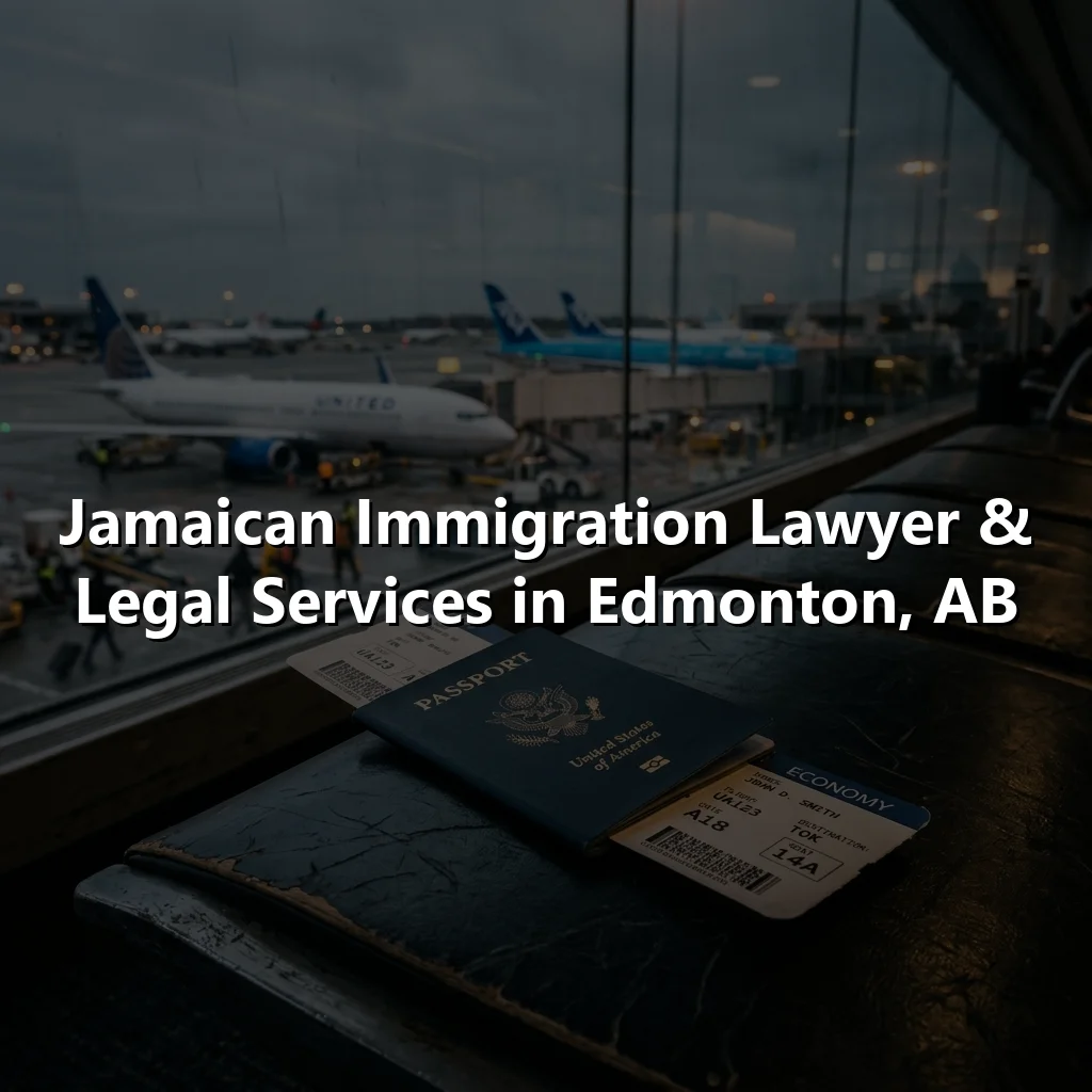 Jamaican Immigration Lawyer & Legal Services in Edmonton, AB