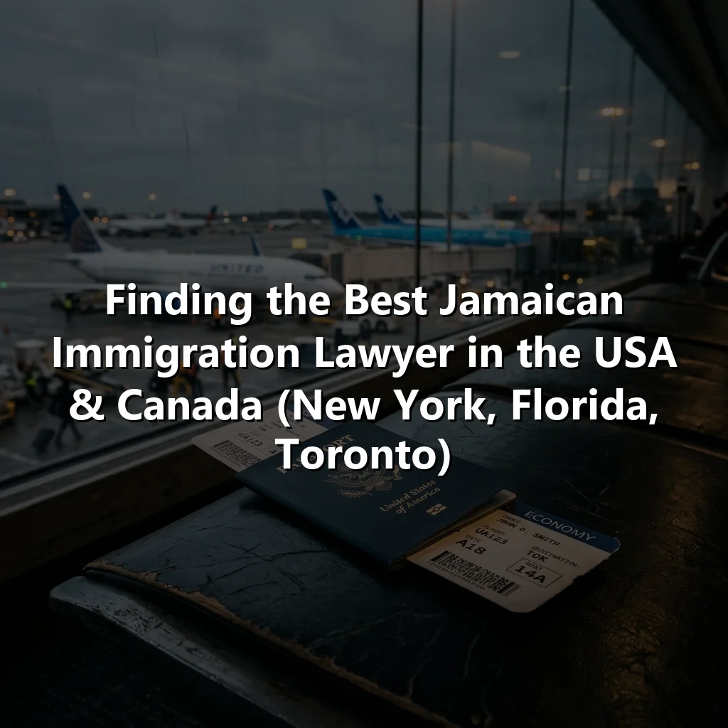 Finding the Best Jamaican Immigration Lawyer in the USA & Canada (New York, Florida, Toronto)