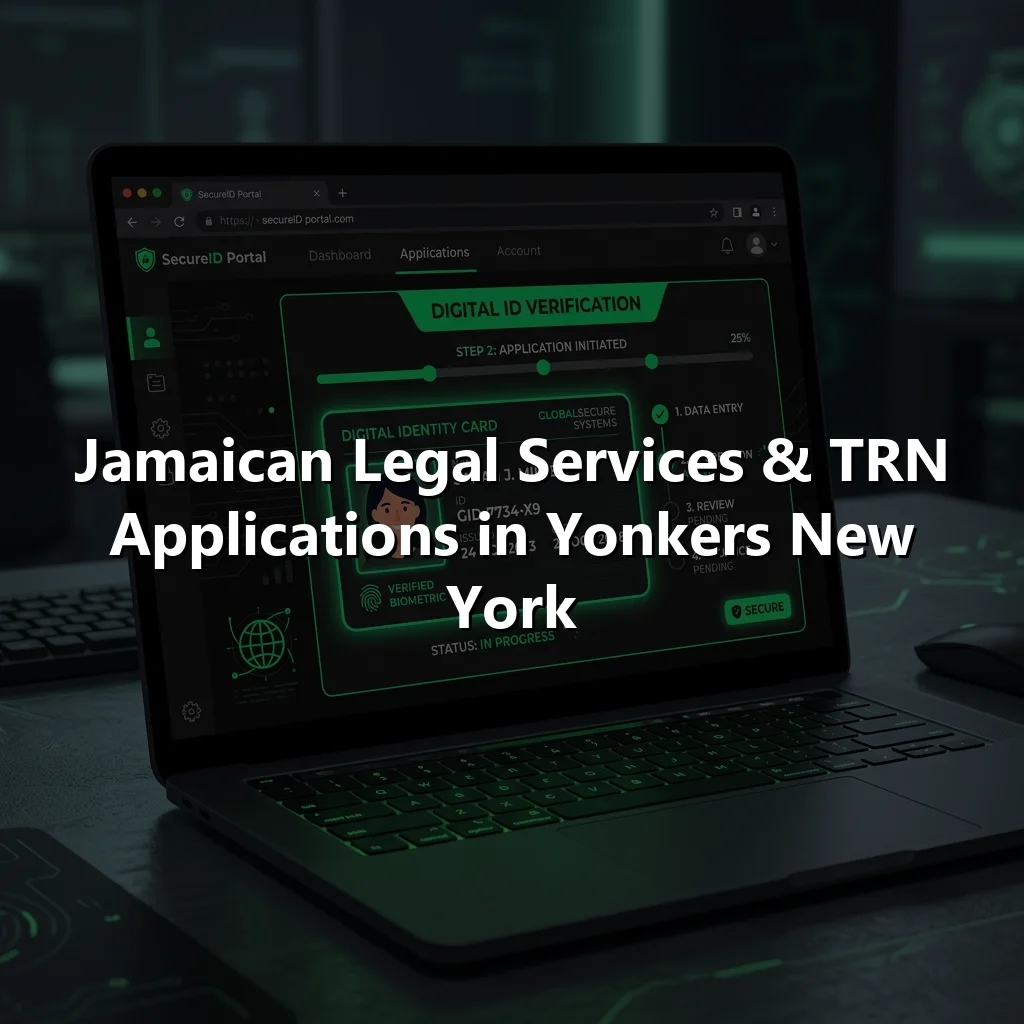 Jamaican Legal Services & TRN Applications in Yonkers New York