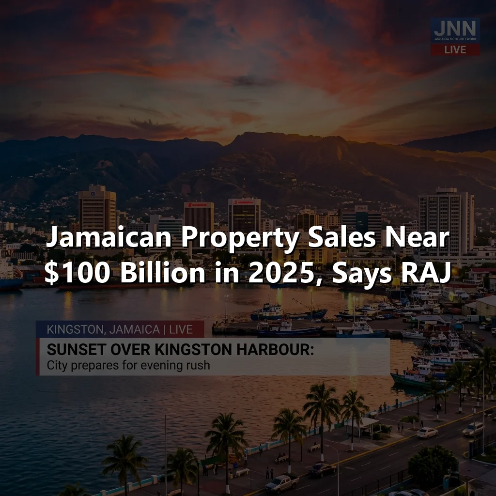 Jamaican Property Sales Near $100 Billion in 2025, Says RAJ