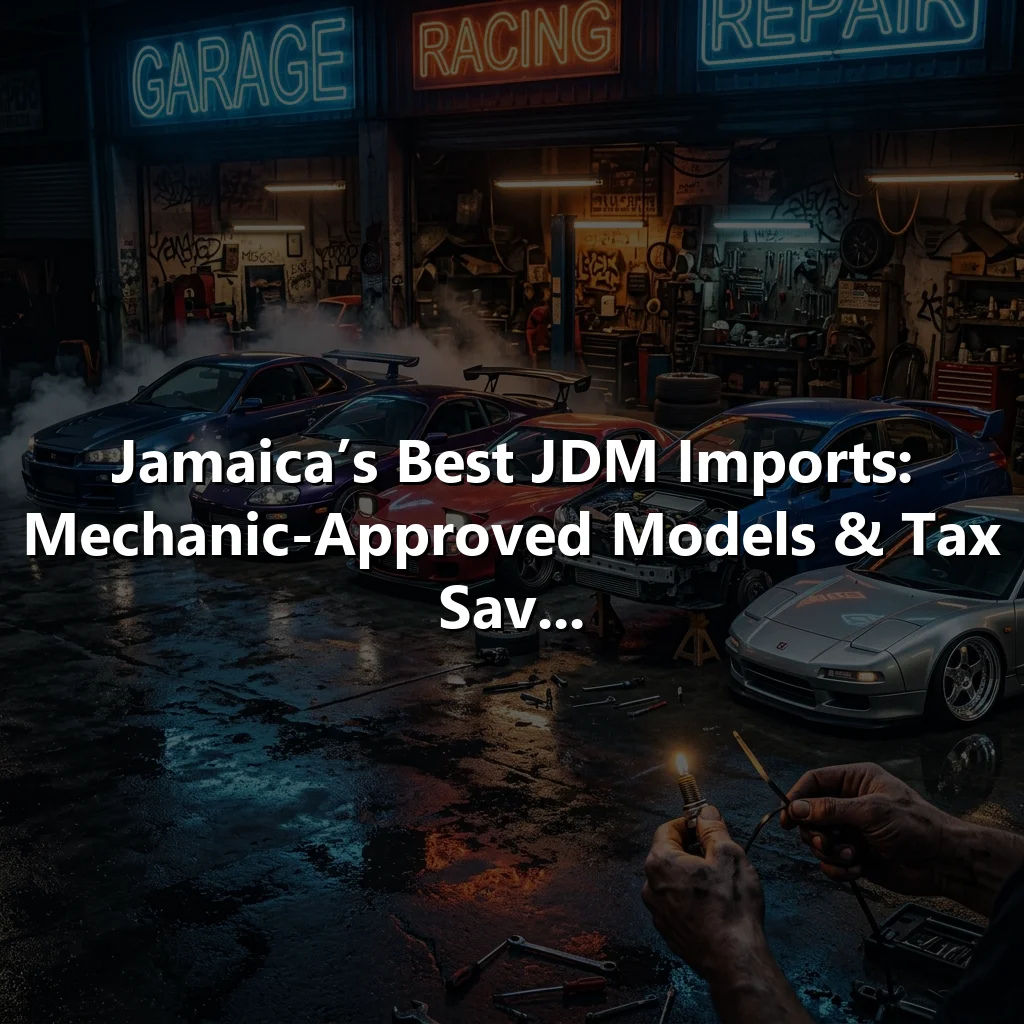 Jamaica’s Best JDM Imports: Mechanic-Approved Models & Tax Sav...