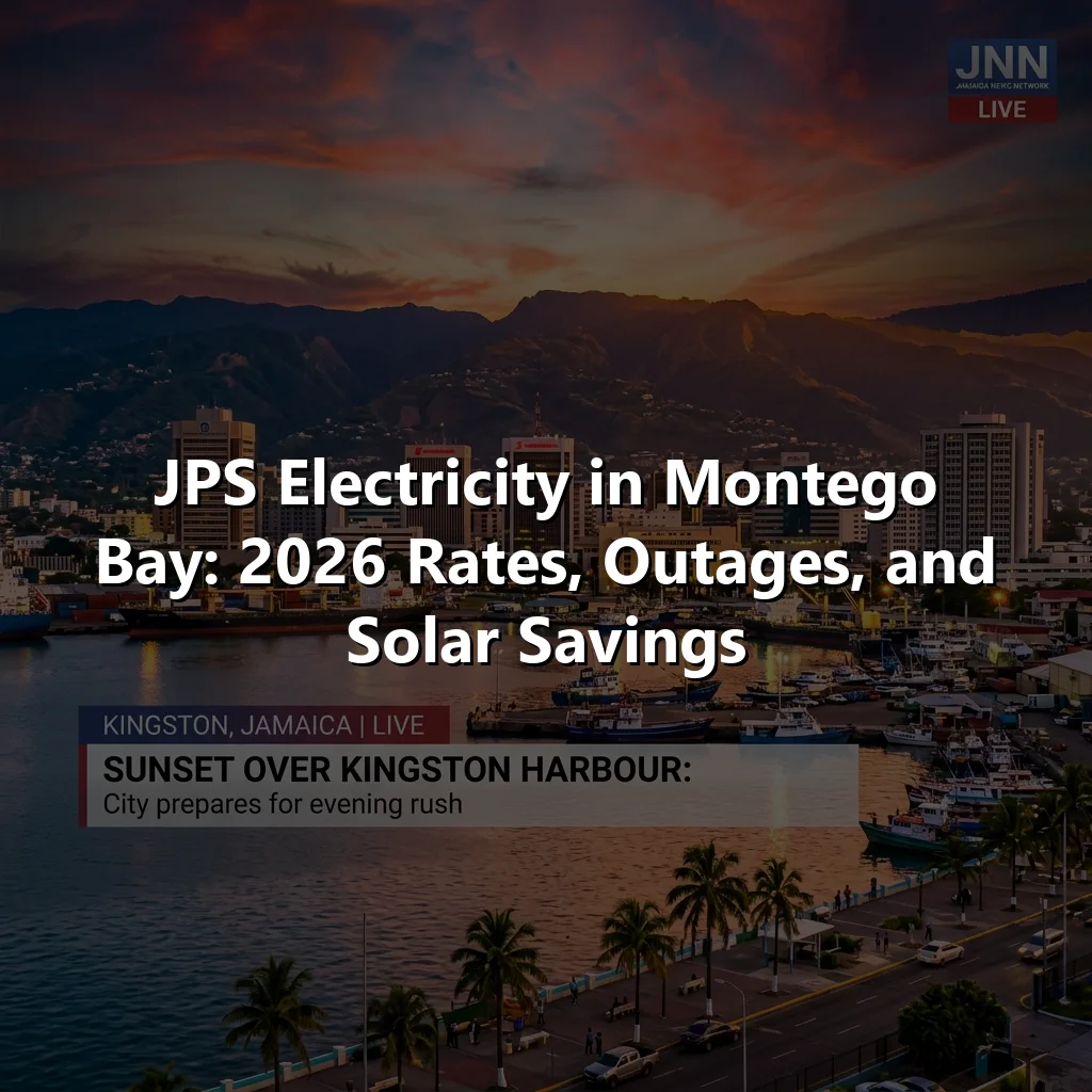 JPS Electricity in Montego Bay: 2026 Rates, Outages, and Solar Savings