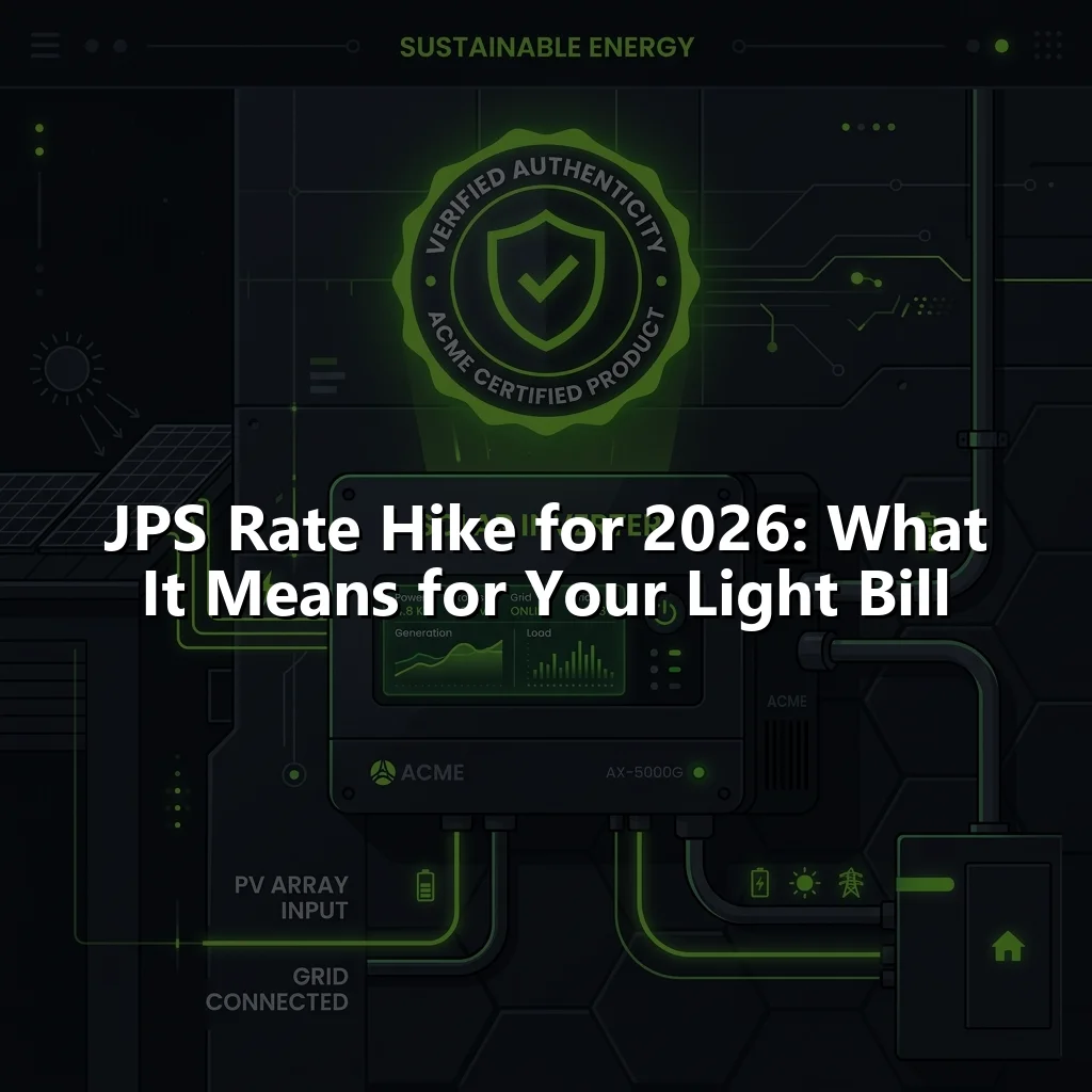 JPS Rate Hike for 2026: What It Means for Your Light Bill