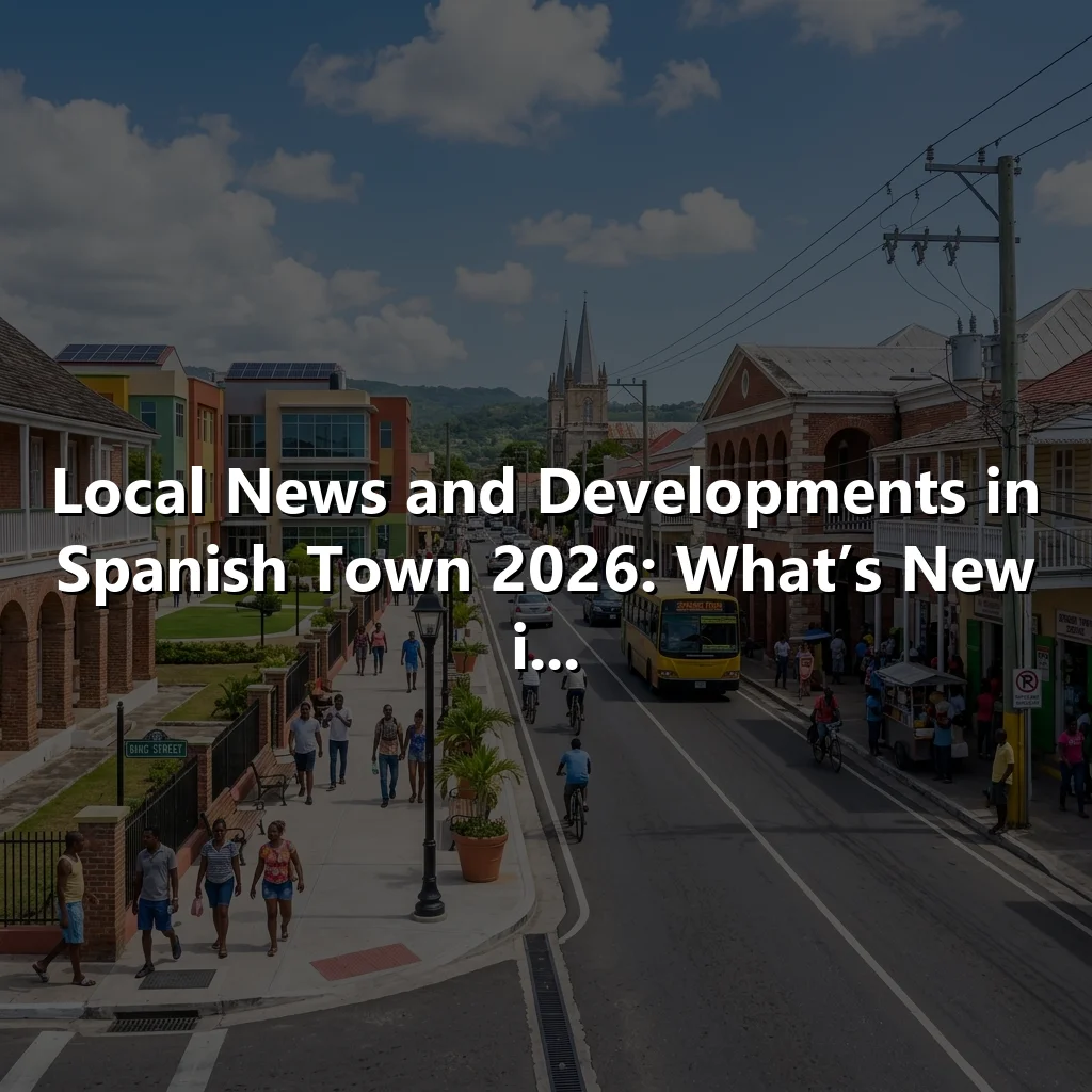 Local News and Developments in Spanish Town 2026: What’s New i...