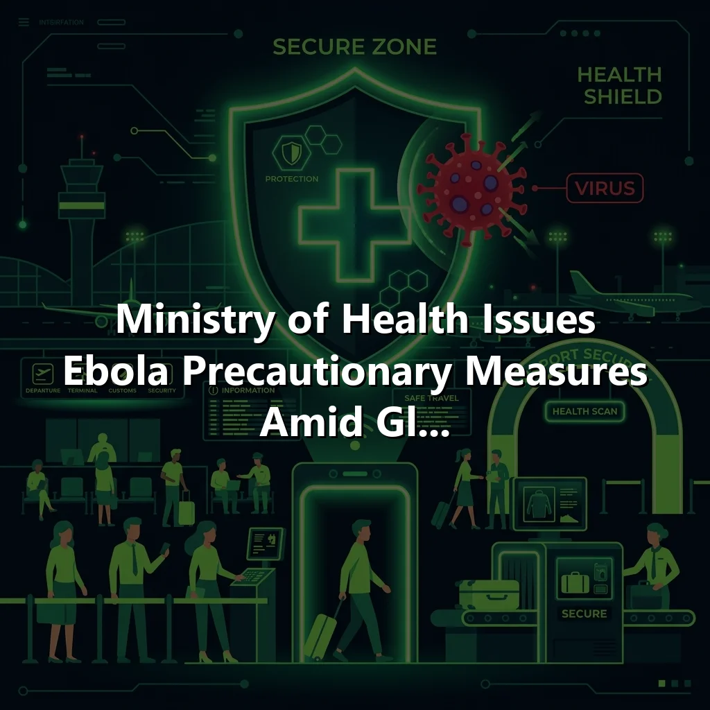 Ministry of Health Issues Ebola Precautionary Measures Amid Gl...