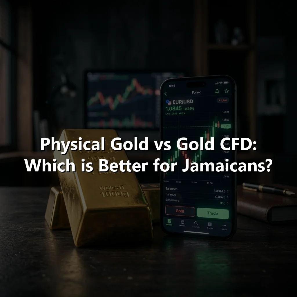 Physical Gold vs Gold CFD: Which is Better for Jamaicans?