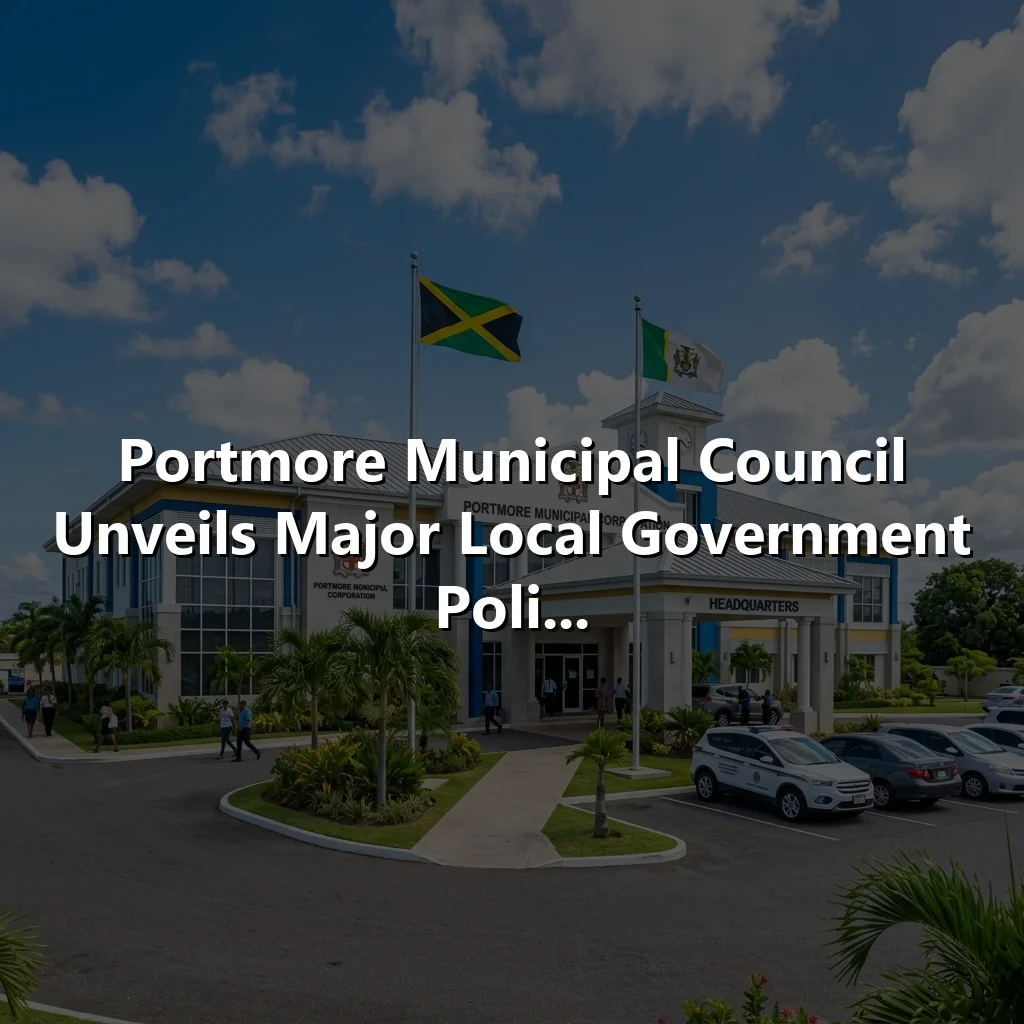 Portmore Municipal Council Unveils Major Local Government Poli...