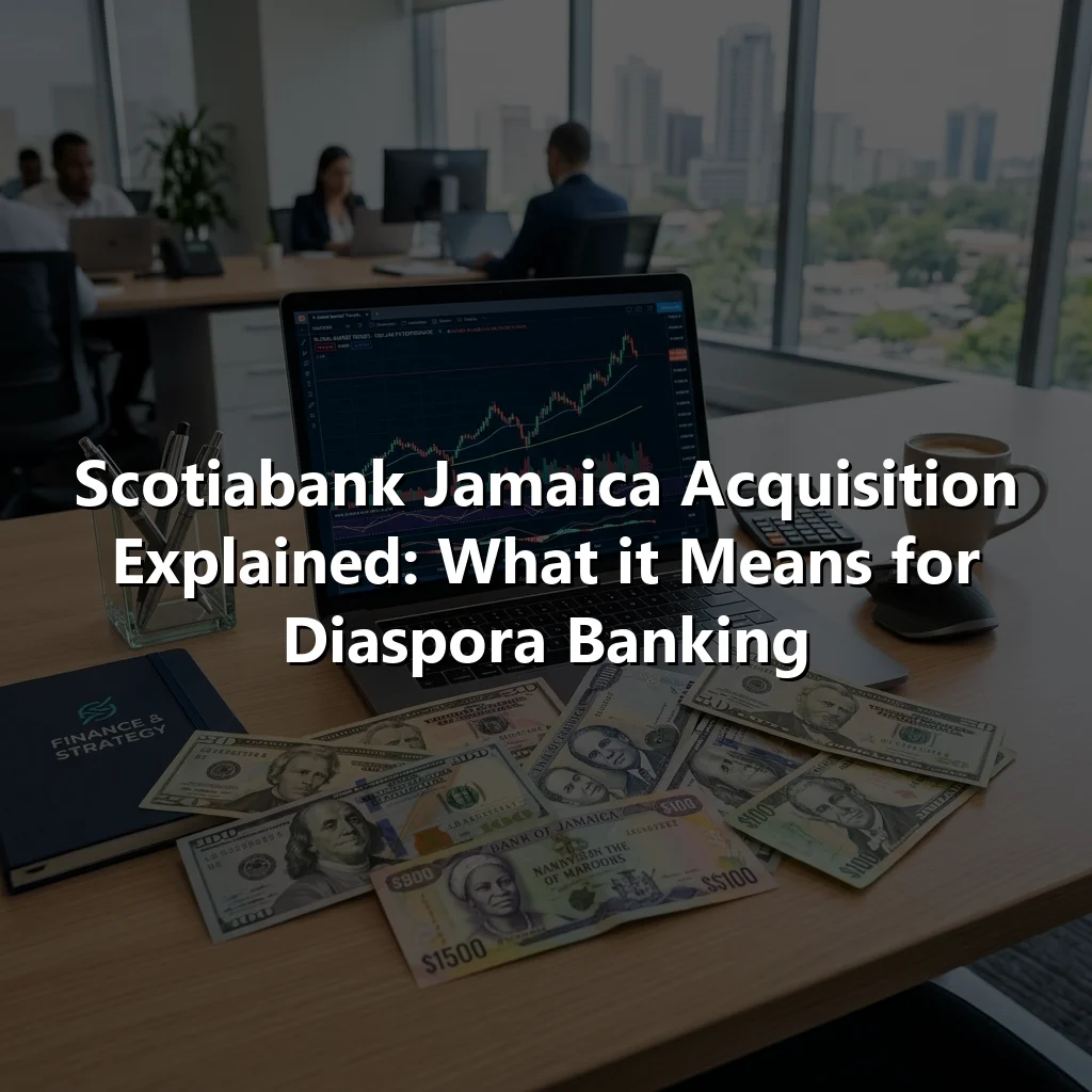 Scotiabank Jamaica Acquisition Explained: What it Means for Diaspora Banking
