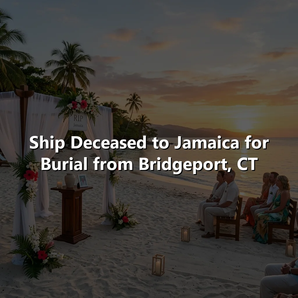 Ship Deceased to Jamaica for Burial from Bridgeport, CT