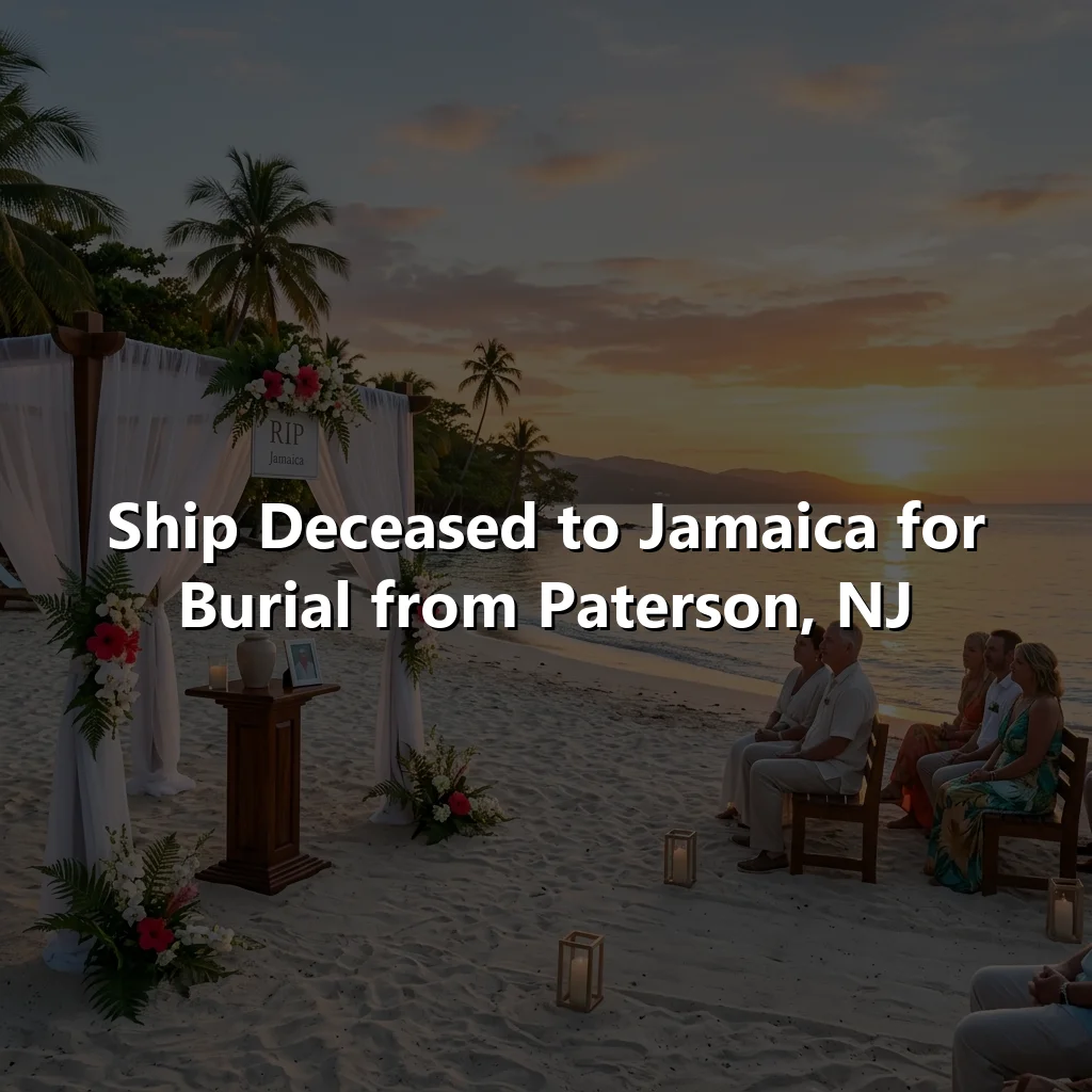 Ship Deceased to Jamaica for Burial from Paterson, NJ