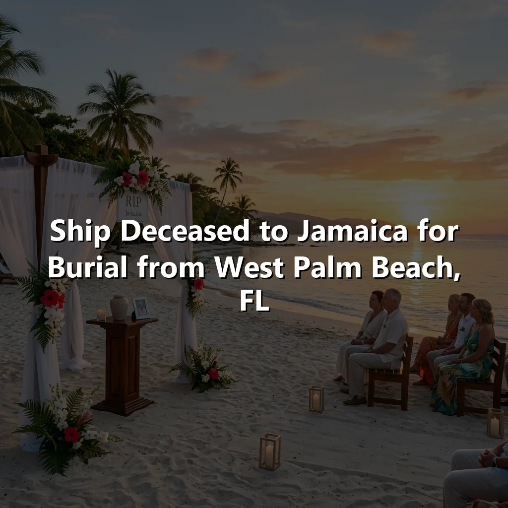 Ship Deceased to Jamaica for Burial from West Palm Beach, FL