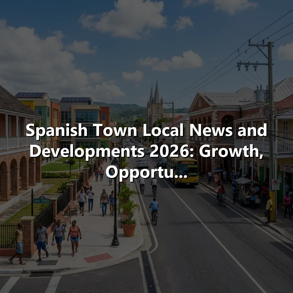 Spanish Town Local News and Developments 2026: Growth, Opportu...