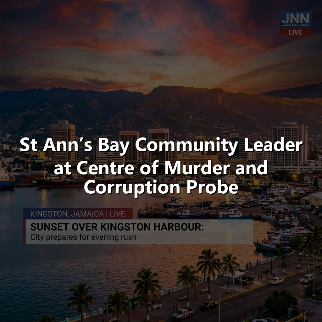 St Ann’s Bay Community Leader at Centre of Murder and Corruption Probe