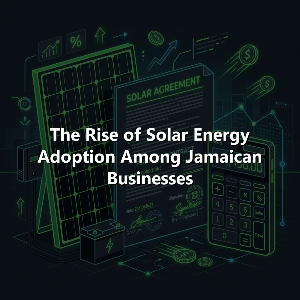 The Rise of Solar Energy Adoption Among Jamaican Businesses