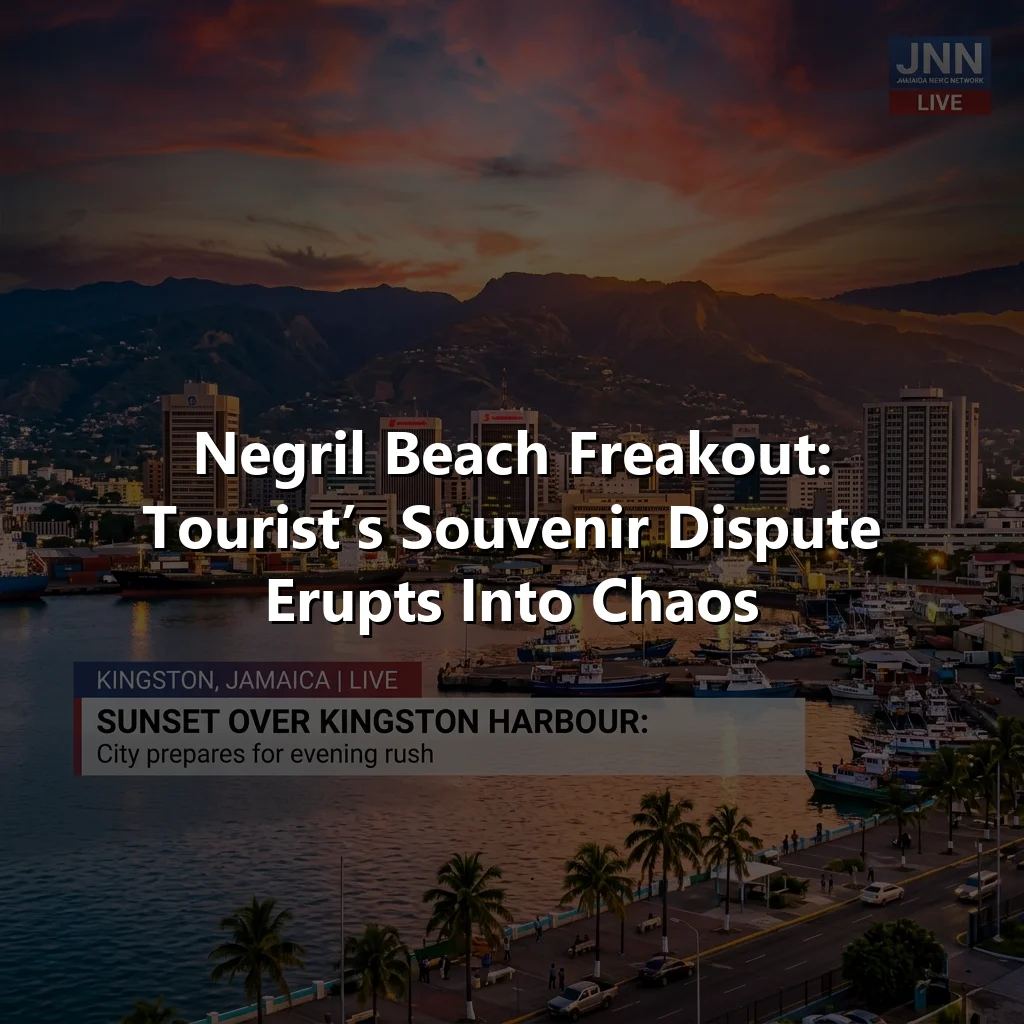 Negril Beach Freakout: Tourist’s Souvenir Dispute Erupts Into Chaos