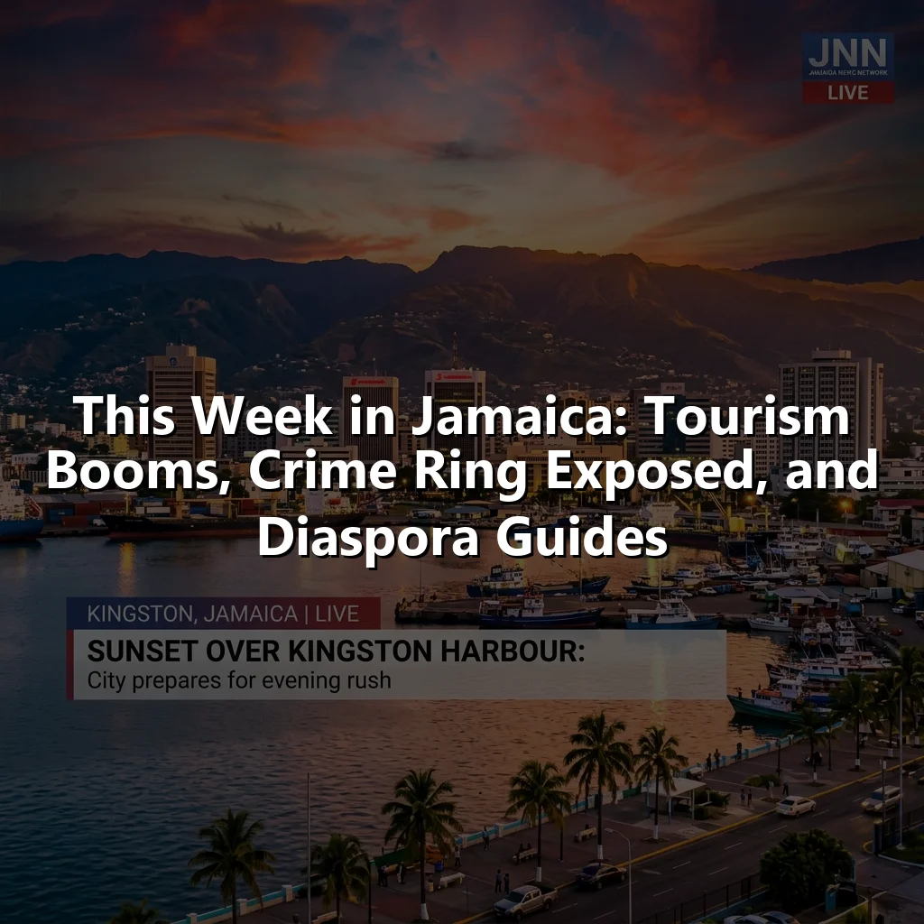 This Week in Jamaica: Tourism Booms, Crime Ring Exposed, and Diaspora Guides