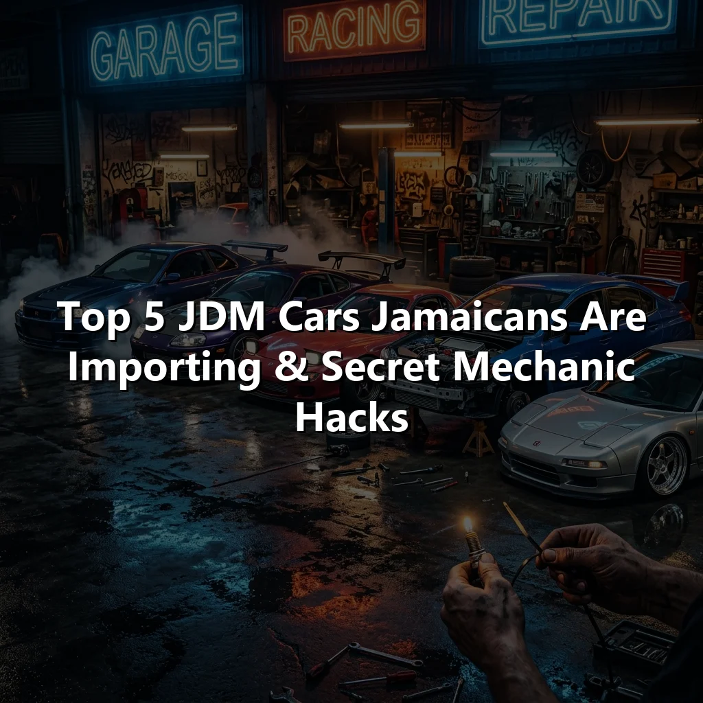 Top 5 JDM Cars Jamaicans Are Importing & Secret Mechanic Hacks