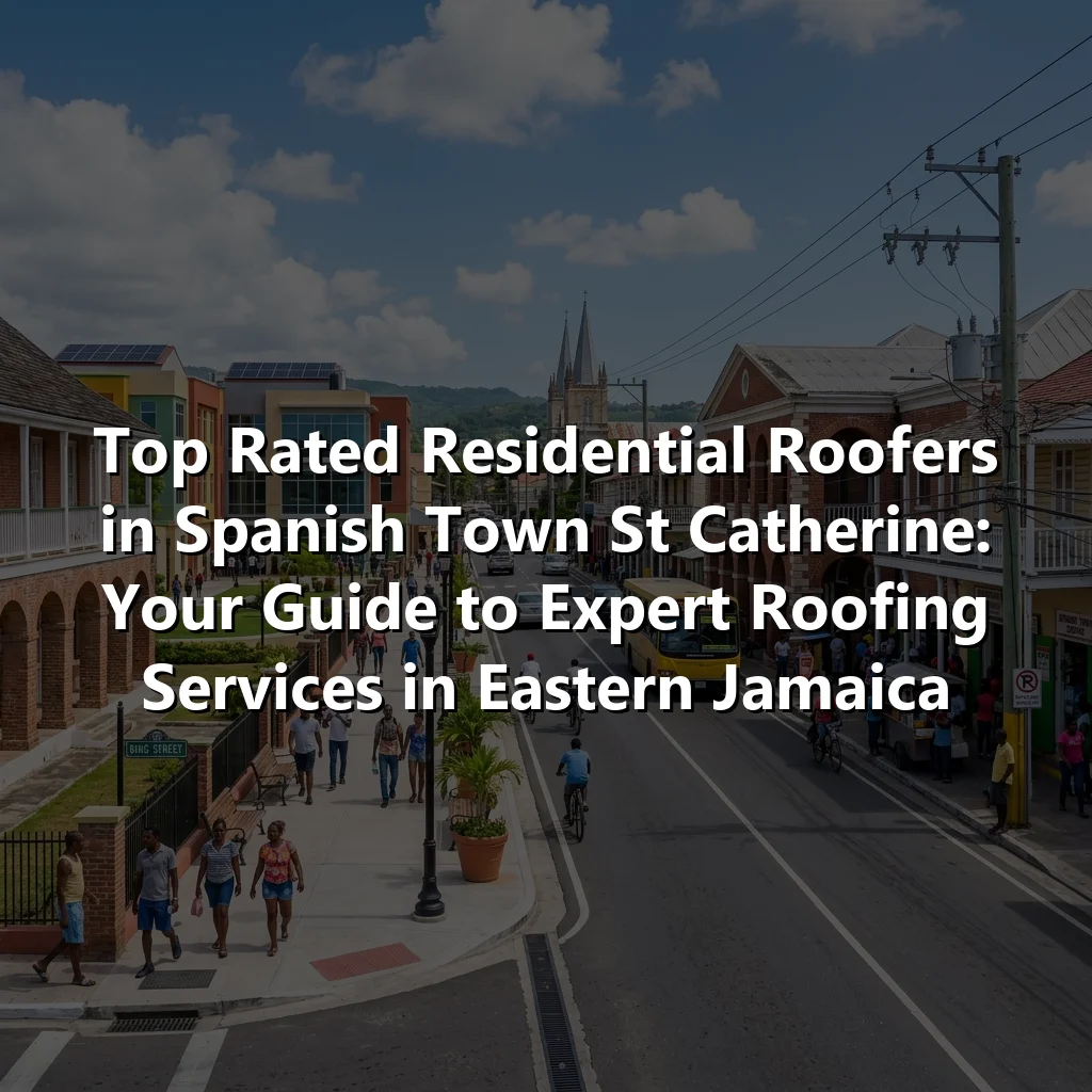 Top Rated Residential Roofers in Spanish Town St Catherine: Your Guide to Expert Roofing Services in Eastern Jamaica