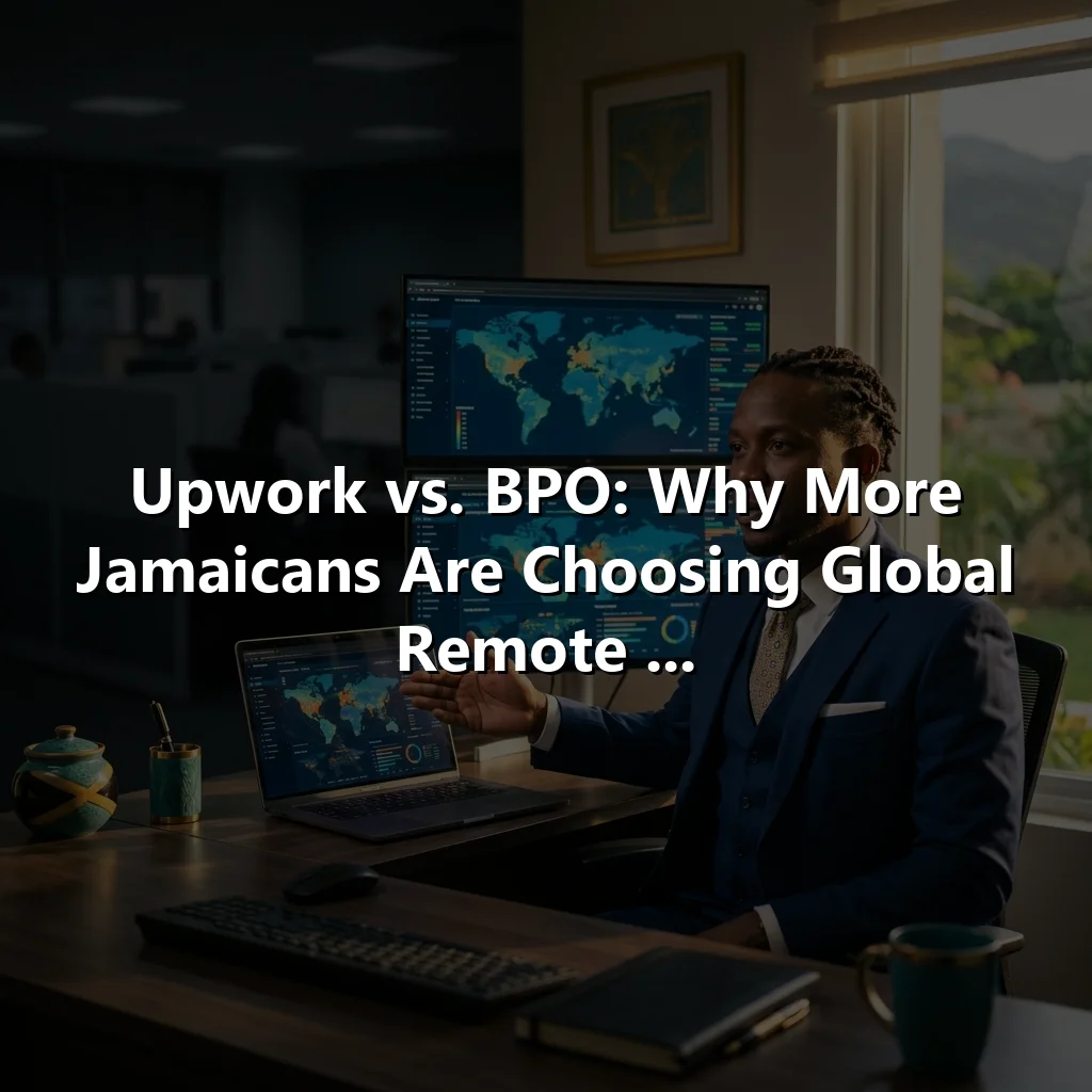 Upwork vs. BPO: Why More Jamaicans Are Choosing Global Remote ...