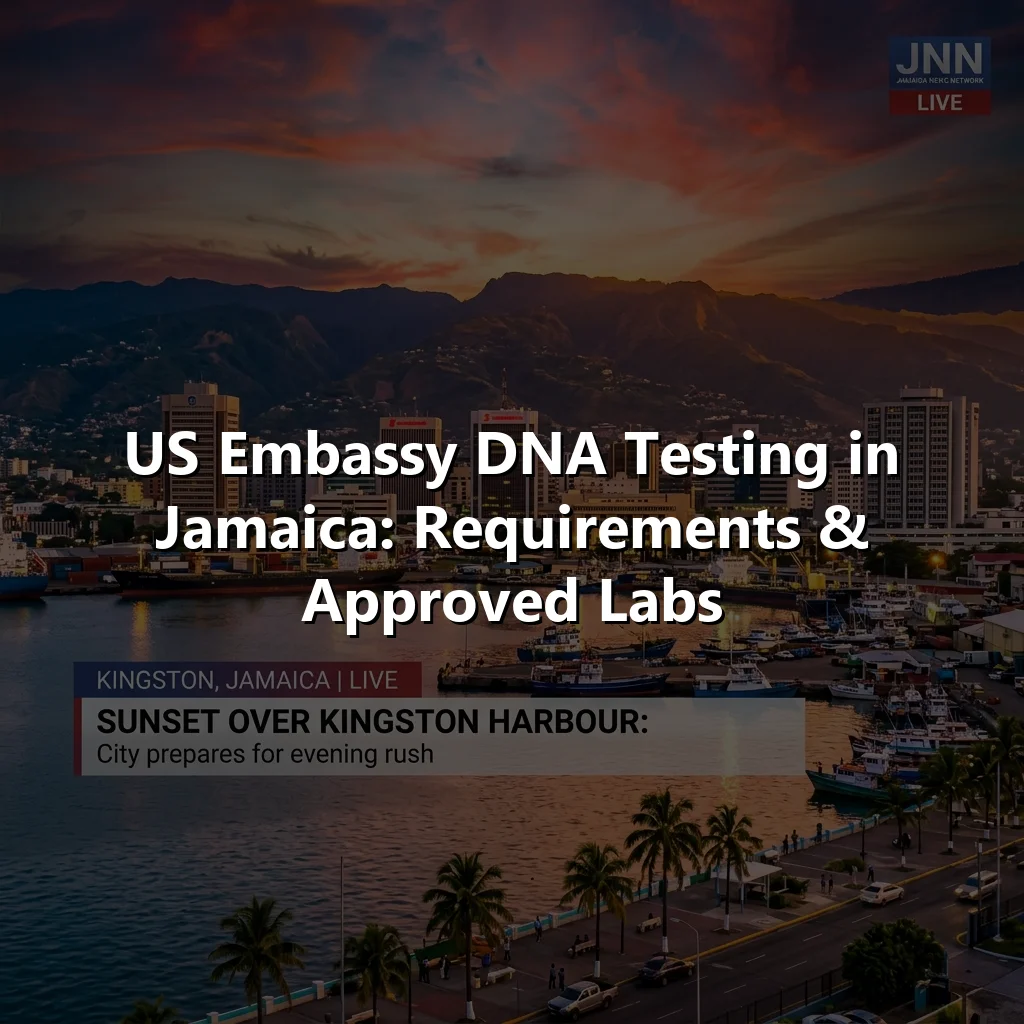 US Embassy DNA Testing in Jamaica: Requirements & Approved Labs