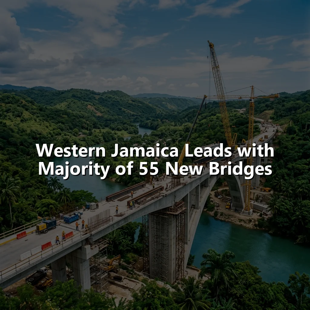 Western Jamaica Leads with Majority of 55 New Bridges in 30 Mo...