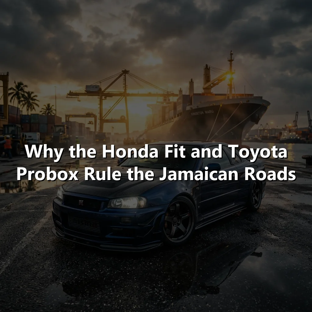 Why the Honda Fit and Toyota Probox Rule the Jamaican Roads