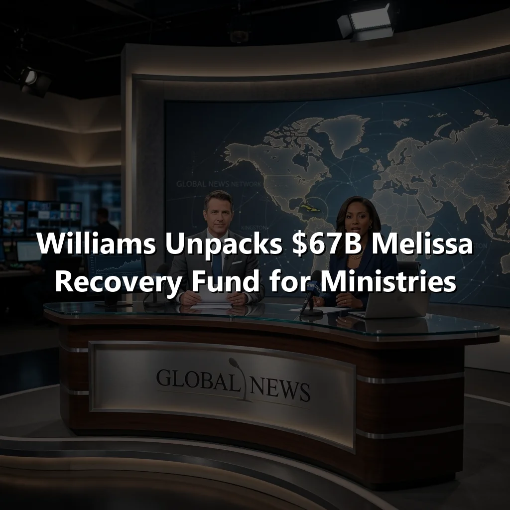 Williams Unpacks $67B Melissa Recovery Fund for Ministries