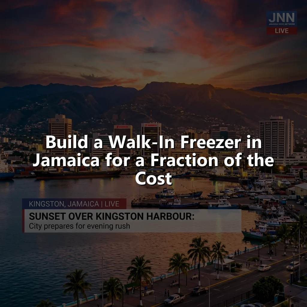Build a Walk-In Freezer in Jamaica for a Fraction of the Cost