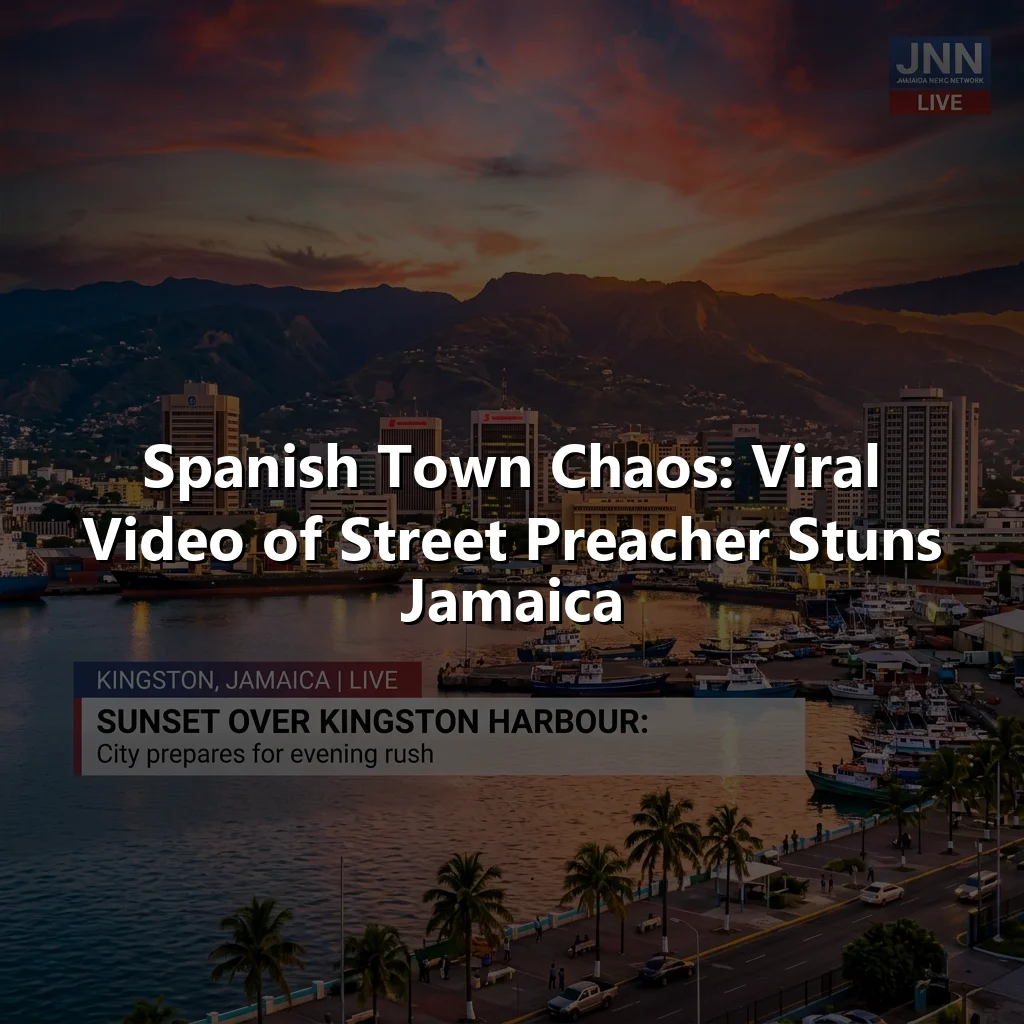 Spanish Town Chaos: Viral Video of Street Preacher Stuns Jamaica